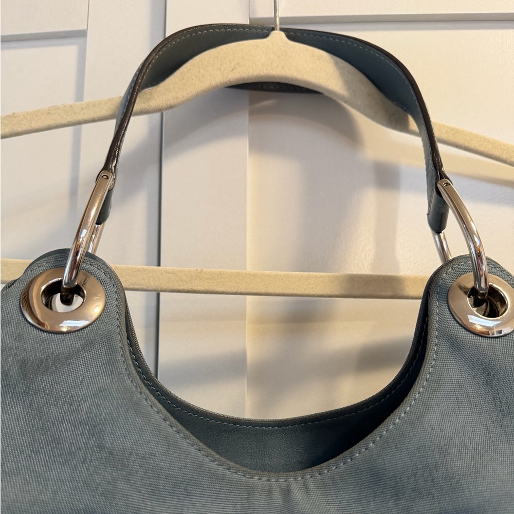Gucci Vintage Blue Quiet Luxury Bag EUC - Picture 6 of 17